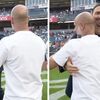 ただの親善試合」 - ズラタン、ニューヨークでペップ・グアルディオラと再会