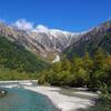 前穂高岳(3090m)〜中畠新道〜