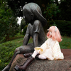 お人形さんとの公園お散歩。