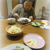 母と二人の食事