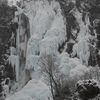 ❄米子大氷瀑群への道　大絶景の氷瀑『不動滝』です😊