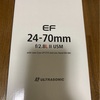 Canon EF24-70mm F2.8L II USM 購入