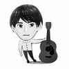 スピッツの草野マサムネをデフォルメに描いてみた｜音楽のしおり#7イラストエッセイ