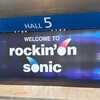 rockin' on sonicに行ってきた