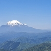 塔ノ岳　富士山がきれいでした。
