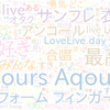 　Twitterキーワード[#Aqours4thLIVE上映会]　06/07_15:00から60分のつぶやき雲