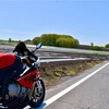 S1000RR。春の昭和村ミニツーリング。