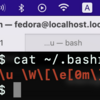 vim ~/.bashrc で 変数PSいじる → bashのプロンプト文字色の変更