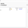 MySQL + MySQLWorkbench のインストール、環境構築