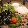 明太子とろろぶっかけ蕎麦