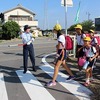 夏の交通安全運動　1年生公園探検