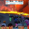 Zwift - 3R Racing (A) on Volcano Flat in Watopia