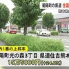 路線価　菊陽町光の森の県道 上昇率全国２番目【熊本】    