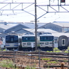 長野総合車両センター廃車置場周辺（7/22）【209系1000番台解体線へ・マニ50小移動】