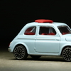 【ミニカーレビュー】 Majorette Prime Model Historic Car Edition 4 - Fiat 500 (Light Blue)
