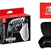 Nintendo Switch Proコントローラー ゼルダの伝説 ティアーズ オブ ザ キングダムエディション+【任天堂ライセンス商品】Nintendo Switch Proコントローラー専用ポーチ(【Amazon.co.jp限定】Nintendo Switch ロゴデザイン マイクロファイバークロス 同梱)