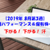 【株式】週間運用パフォーマンス＆保有株一覧（2019.8.16時点） 下がる！ 下がる！ 汗