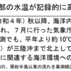 ＃１７２０　三陸沖の海水温が平年より１０度高い異変　海洋環境変化に懸念、気象庁