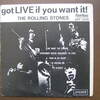ローリング・ストーンズ メキシコEP盤 GOT LIVE IF YOU WANT IT！！