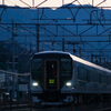 1/22 E257系5500番台OM-51編成「花咲くあたみ満喫号」送込み回送（東線撮影記#308）