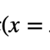 MathMLのmfencedで集合の外延表記をつくる