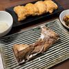 晩酌メニューは【まぐろカマ塩焼き・松前漬け・稲荷寿司】でした！