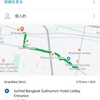 バンコクでの移動は配車アプリGrabのバイクタクシーで