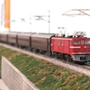 【試運転・レイアウト初走行】ＥＤ７１（１機目）・オハ３５・オハフ３３
