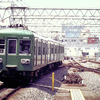 この１枚から　ノーシル・ヘッダーのデハ3500・1987年の蒲田駅