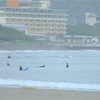 前原海水浴場で写真撮影します。