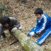 2月20日の活動報告～榾木つくり、奥広場竹林整備～