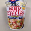 カップ麺【魚介仕立てのペペロンチーノ　カップヌードル】を買いました～　実食レポート