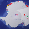 simplekml と GroundOverlay を使って南極観測基地に国旗を表示するKMLを作成する
