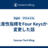 生産性指標をFour Keysから変更した話