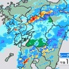 山鹿市鹿北で８００ミリ超