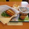 モスバーガーでマツケンチーズコロッケ - 2021年2月にじゅうよっか