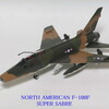 作品３１７　North American F-100F Super Sabre　