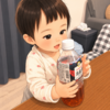 【生後347日目】朝からマーライオン、そして抱っこ飯
