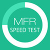 ［ま］iPhoneアプリ「MFR 回線速度測定」／iPhoneの回線速度が簡単に計測できてこれはいいね！ @kun_maa