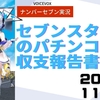 動画版セブンスターのパチンコパチスロ収支報告書をアップしました　２０２２年１１月度