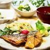 ☆菜の花とササミの辛子マヨネーズあえ＆魚の照り焼き☆