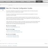 Mac OS X Security Configuration Guides