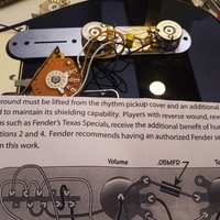 Wilkinson M Series Vintage Tone (Alnico 5) に交換してみましたが