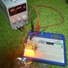 LEDウインカー増強作戦 色味と明るさ具合のチェック