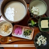 四季膳@戸越（発芽玄米のお粥と無農薬野菜の小鉢＋香の物）