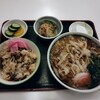 西川口の「やぶ重」できしめん定食を食べました🍜