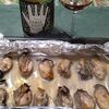 牡蠣のグリル焼きとオーストラリアのピノ・グリージョ