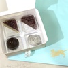 東京ミッドタウン六本木『とらや』水無月とリピート生菓子、アイスブルーのショッパー。