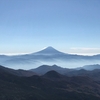 　金峰山頂上で八ヶ岳を酒肴に宴会をしよう