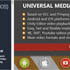 UMP (Android, iOS)　モバイルプラットフォームで動画プレーヤーUI / ムービーテクスチャ系 / VRパノラマ動画付きのUMPフレームワーク